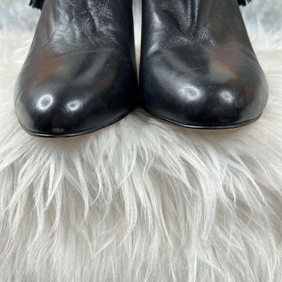Vince Camuto Vecka Side Tassel Dress Ankle Booties Sz 7 NWT - Picture 3 of 11